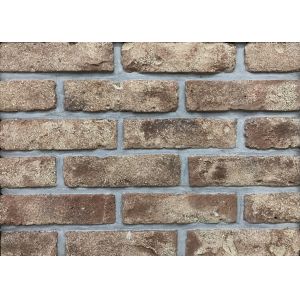 Interior Exterior Size 205x55x12mm Rustic Brick Veneer Different Colors