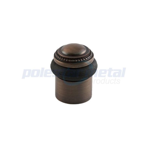 Quality Modern Entry Door Hardware 1 1/8" Oil Rubbed Bronze Solid Brass Door Stop wholesale