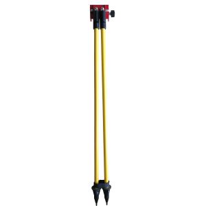 1.3Kg Telescopic Levelling Staff 78mm Survey Staff Bipods Stands Survey