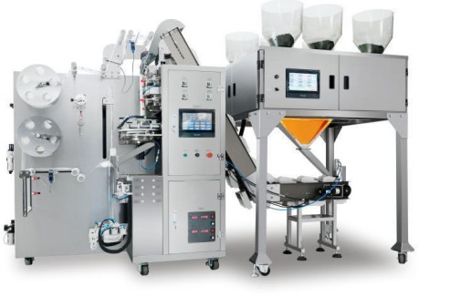 Triangle Nylon Tea Bag Packaging Machine Hygienic And Safe / Yh - Ny6 Tight