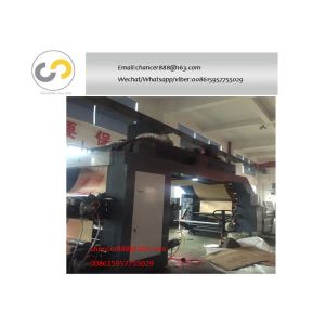 High speed plastic film paper flexo printing machine for aluminum foil, paper