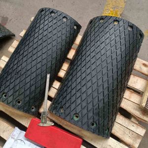 Diamond Rubber Conveyor Pulley Lagging For Belt And Bucket Elevator