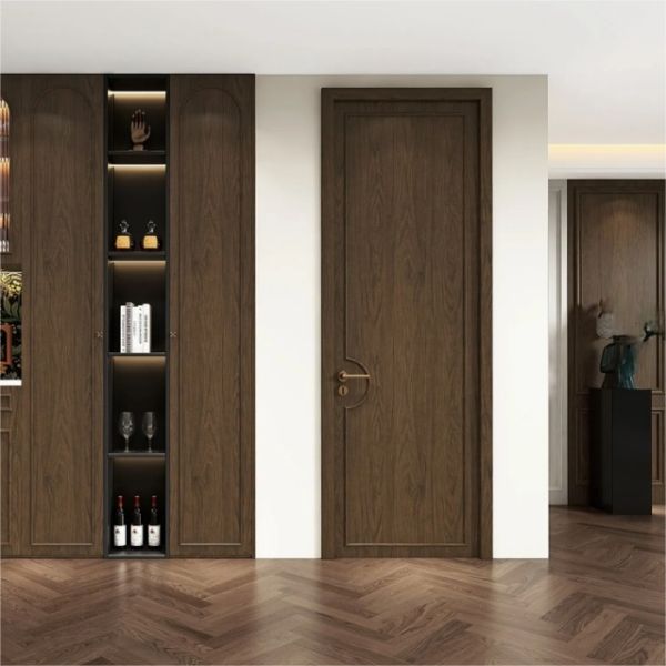 Quality Vintage Interior WPC Door With Left Or Right Handle Position And Customizable Special Functions For Hotel wholesale