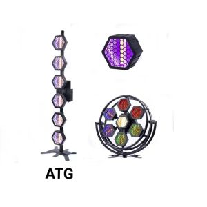 Cheap 150lm Aluminum plastic 7X40W Zoom LED Moving Head bar Effect Light for Stage Lighting for sale