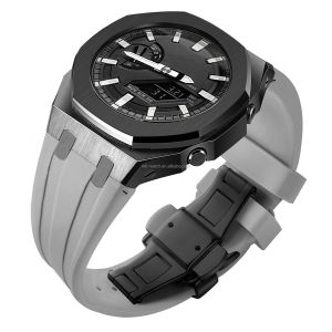 Stainless Steel Watch Case And Bracelet For Casio Ga2100 Five Generation