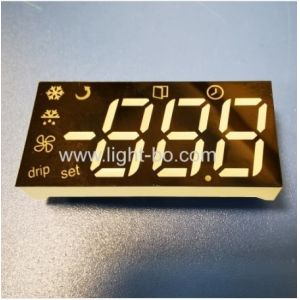 Customized Multicolour Triple Digit 7 Segment LED Display Module For Refrigerato