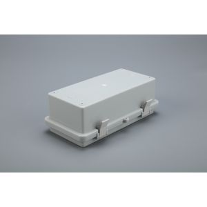 200*100*70 IP67 Buckle Type ABS PC Waterproof wall mount hinged lids Plastic