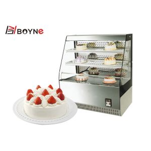 5 Layer Cake Display Case Bakery Showcase With Marble Base