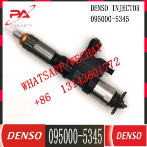 China 095000-5345 Diesel Engine Common Rail Fuel Injector 095000-5342 095000-5345 For 4HK1 6HK1 8-97602485-7 on sale