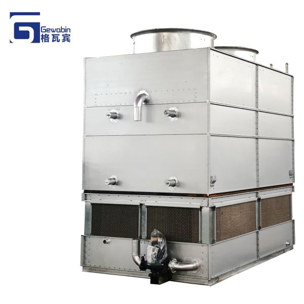80 Ton Cooling Tower Exporter Square Closed Loop Type Counter Flow Water Cooling