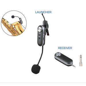 Buy cheap T6 Saxophone wireless microphone 10channels frequency UHF instrument micrófon from wholesalers