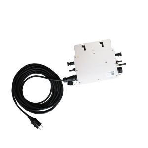 Solar System WVC 600 Micro Inverter Ip65 Silver Grid Connected Micro Inverter