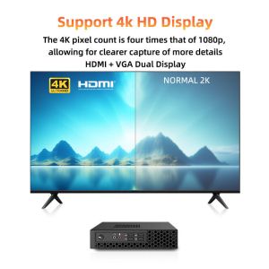 AMD Ryzen 7 Laptop Mini PC5800H 4700U 4K HTPC Desktop Computer Graphics 7 Core