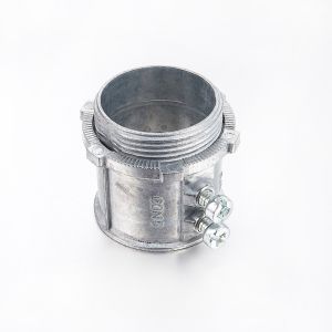 Wear Resistance Metal Conduit Parts , Weatherproof Emt Fittings 1/2"-4" Size