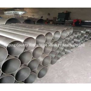 Stainless Steel Wedge Wire Wrap Screen Pipe 9-5/8" Filter Cartridge
