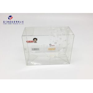 Clear PET Plastic Box Automatic Locked Bottom Offset Printing 12X6.5X10cm