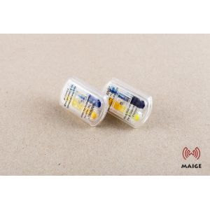 Grooved / Smooth Hard Tag Pin Plastic And Metal Material With Ink Tag