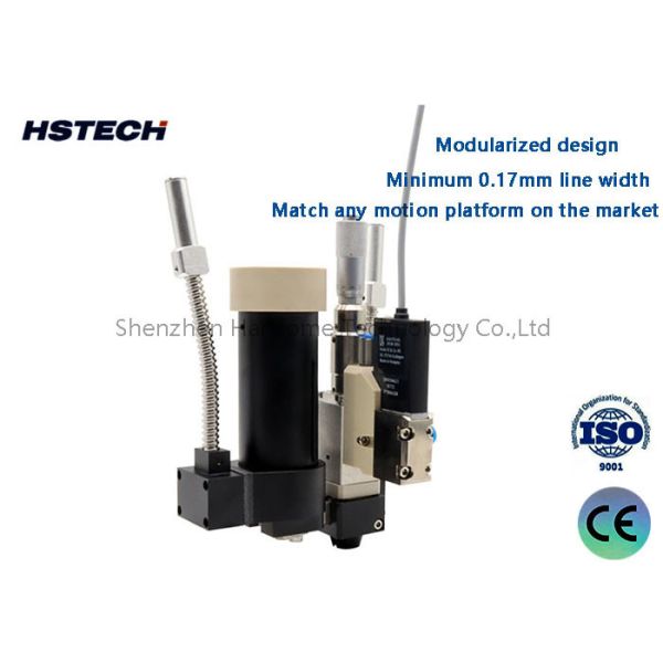 Modularized Design PUR Jetting Valve HS-PF-PUR30CC Minimum 0.17mm Line Width