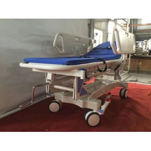 PP Side Rails Transport Trolley Hospital Patient Transfer Emergency Stretcher