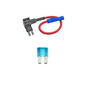 Cheap Micro 2 Blade ATR FUSE PLUG Add a circuit Fuse Block Extension + 15A Fuse for sale
