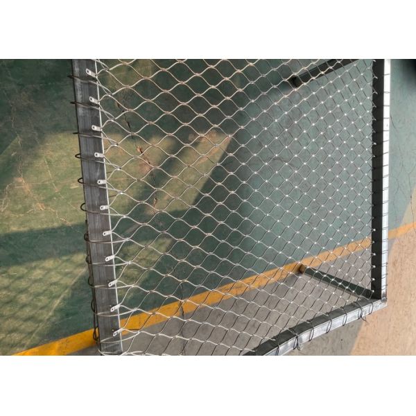 Bear 200KG Weight 2.5mm Ferruled Type SS316 Wire Rope Mesh for safety protection