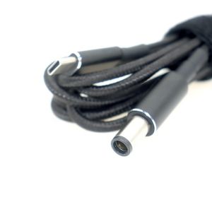 100W 20V 5A PD Charger Durable Braided USB Type C to DC 7.4x5.0mm Cable for