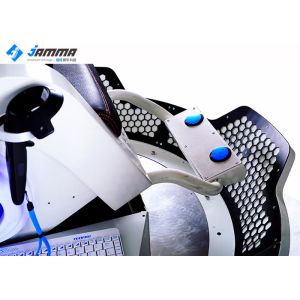 Interactive VR Motion Gaming Chair , 42 Inch Screen VR Car Driving Simulator
