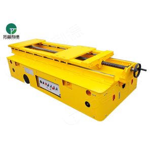 Steerable Motor Trolley Wheel Drive 10tone Transfer Cart