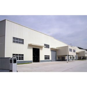 Economical Light Steel Frame Building , Prefabricated Steel Construction Factory