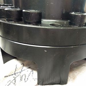 Double Flange Flexible Jaw Coupling Spider For Heavy Machinery