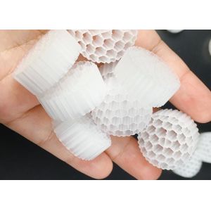 Pe38 25*4mm Hdpe Mbbr Bio Filter Media Safty Moving Bed Large Surface Area