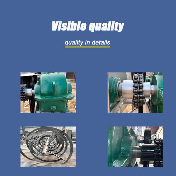 Customized Powder Ribbon Blender Horizontal Shaft Mixer Stainless Steel