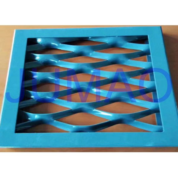 Quality Steel Flexible Architectural Expanded Metal Three Dimensional Panels With Frame wholesale