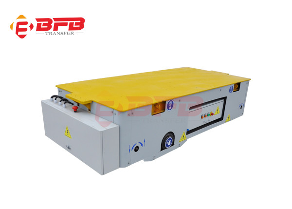 30T Steerable Heavy Duty Die Cart On Cement Floor
