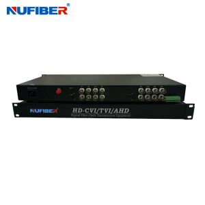 5VDC Fiber Video Media Converter , Long Range Video Transmitter And Receiver