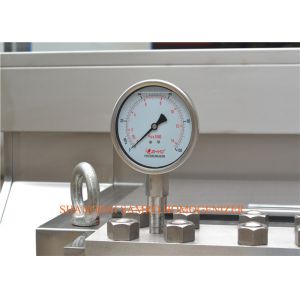 Hydraulic Operating High Pressure Manual Homogenizer Machine For Powder