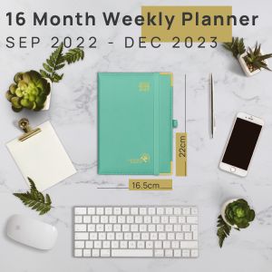 OEM ODM Green Weekly And Monthly Planner 2023 2023 Medium Size