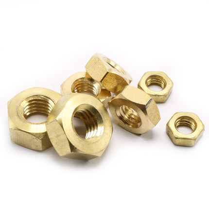 Precision DIN 934 M42 EN24034 Brass Hex Nuts