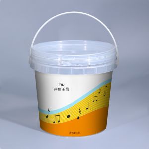 Ice Beer Champagne Drink Round Plastic Bucket Pail Customized Paint