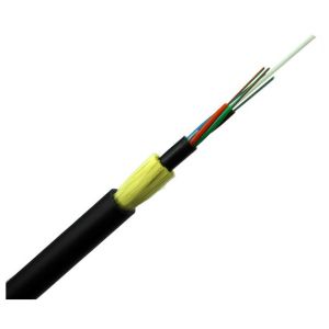 China Double Jacket 96 Core 100m Span G652d ADSS Fiber Optic Cable on sale