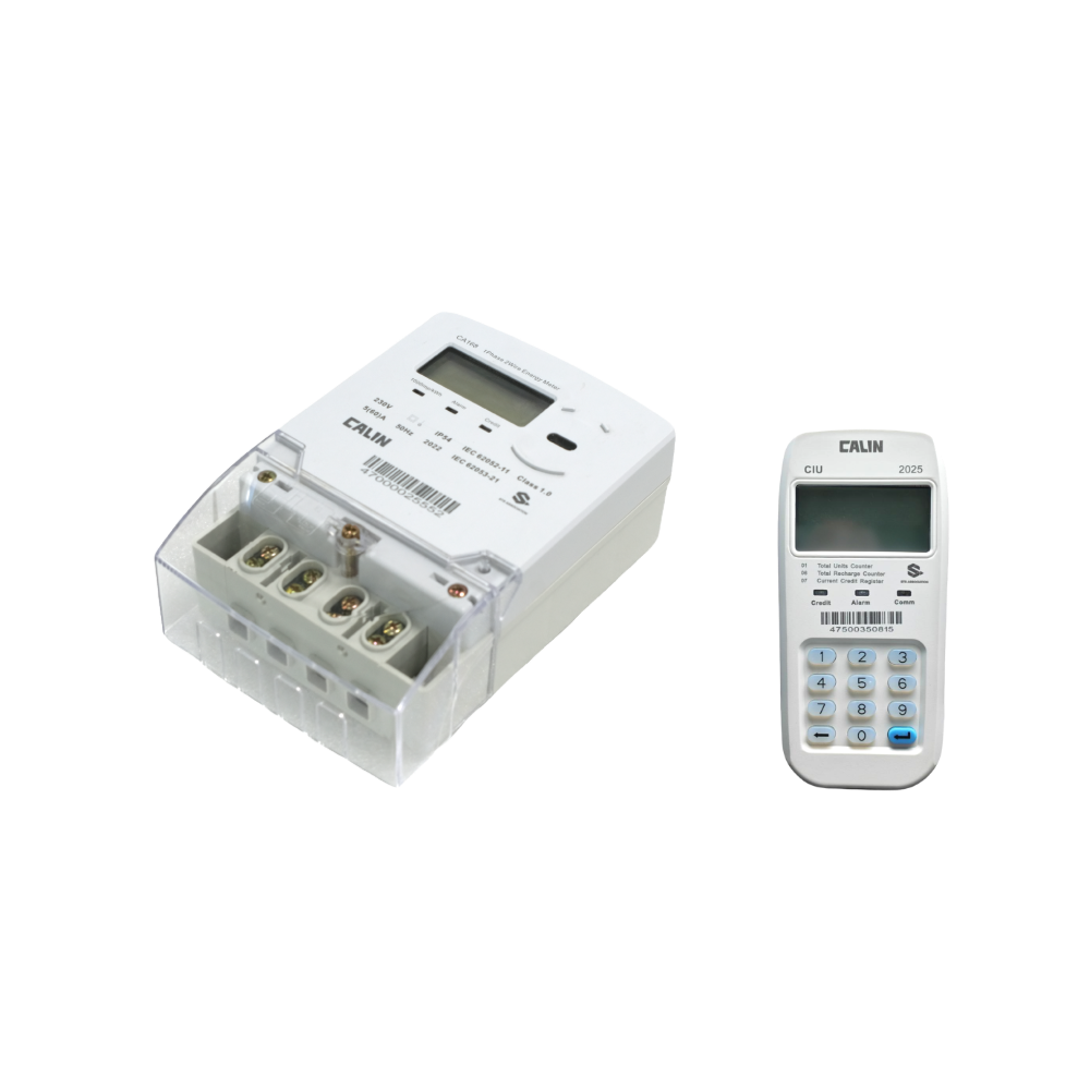 Single Phase LCD STS Prepayment Meter For Rural Area Solar System