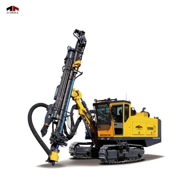 Quality JC660 Integrated Hydraulic DTH Drilling Rig For Open Pit Mining And Quarry Blasting wholesale