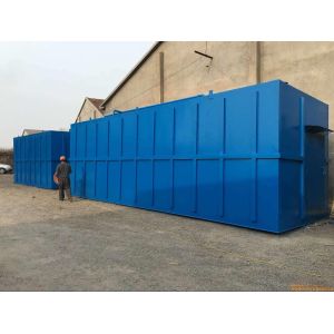 China 304SS Compact Wastewater Treatment System , 360T/D Containerized Sewage Treatment Plant on sale
