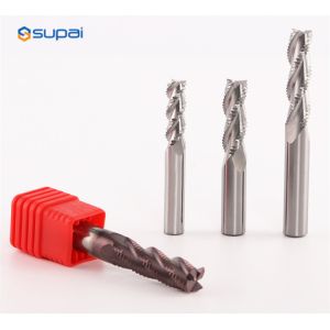 Solid Carbide roughing end mill HRC60 3F 4F CNC Milling Cutter Bits Metal