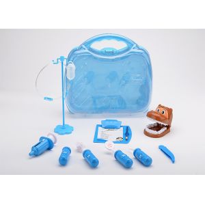 China 12 Pcs Toddler Pet Doctor Role Play Set , Pretend Toy Medical Bag Non Toxic on sale