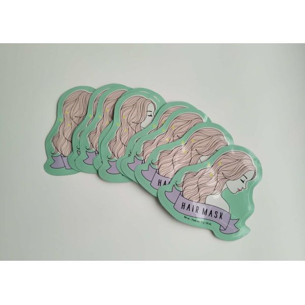 Quality Digital Printing Cosmetic Packaging Bag Facial Mask Punch Recyclable Any Size wholesale