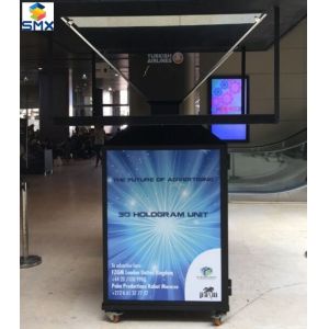 Large Size Virtual imaging 360 Degree Holographic Display , 3D Holo Advertising