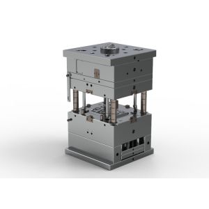 OEM / ODM Injection Mold Transparent On-board Clamp Bracket (1*8) No.24119-C