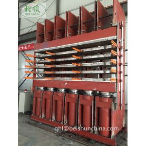 SGS PLC Hydraulic Vulcanizing Press For Manufacturing Truck Retread Tire Tread