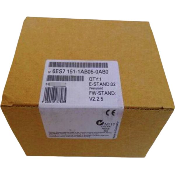 SIEMENS 6ES7151-1AB05-0AB0 SIMATIC DP, INTERFACE MODULE IM 151-1 FO FOR ET 200S;